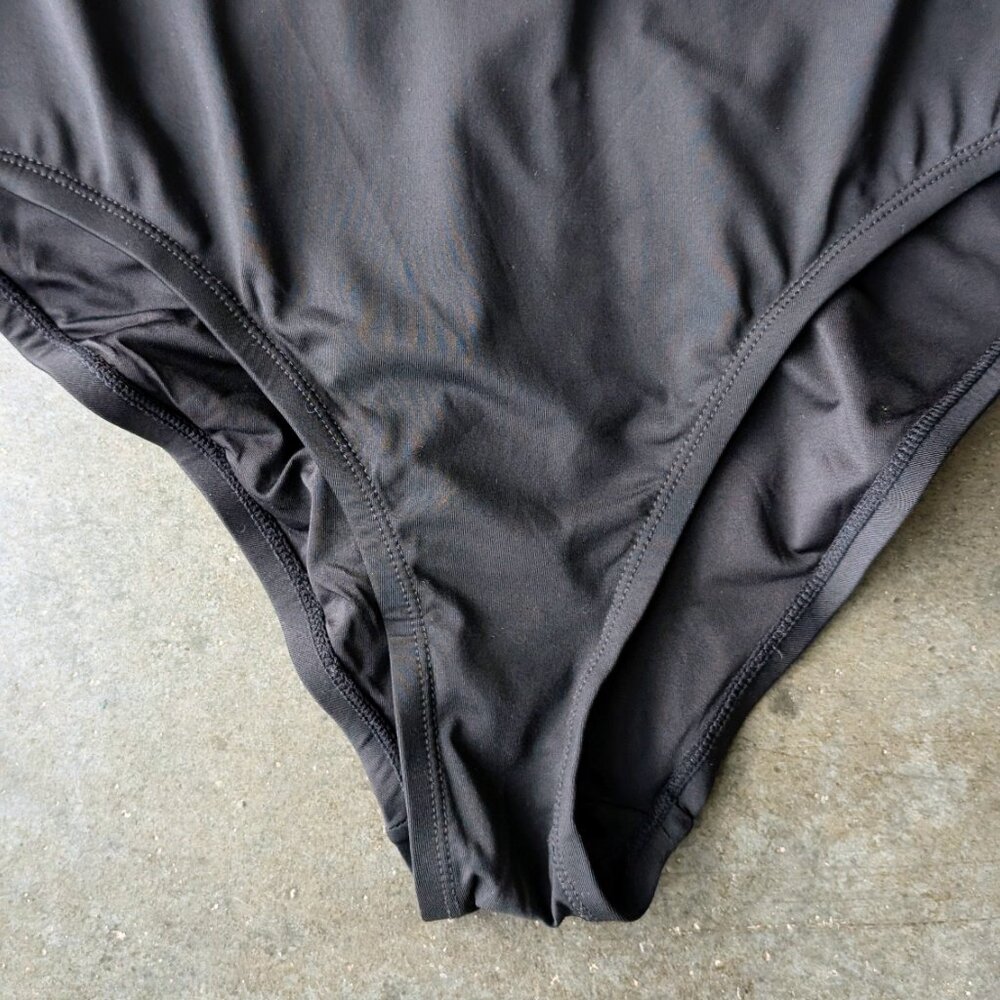 Andie Swim The Ibiza One Piece Swimsuit in Black size XL - Picture 5 of 7